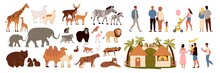 Zoo Icons Set