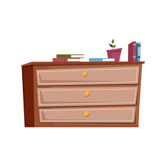 Wall Mural - Drawer Chest Icon