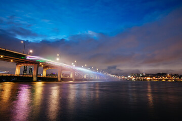 Poster - Banpo Bridge Seoul South Korea