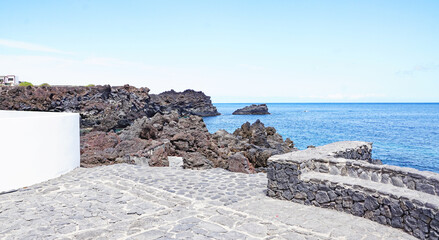 Wall Mural - Piscinas naturales de Tamaduste, El Hierro, Islas Canarias, España, Europa, 
