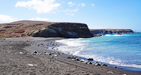 Wall Mural - Ajuy, Pájara, Fuerteventura, Las Palmas, Islas Canarias, España, Europa
