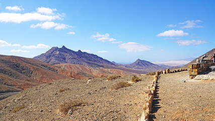 Wall Mural - Mirador astronomico de Sicasumbre, Fuerteventura, Pájara, Las Palmas, Islas Canarias, España, Europa, 