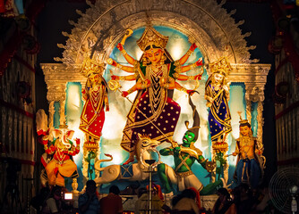 The Supreme shakti, Maa Durga is worshiped in utmost devotion in Hindu religion