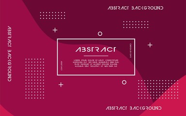 Wall Mural - modern abstract red liquid background. dynamic textured geometric elements design .can be used on posters, banners, web, and any more.