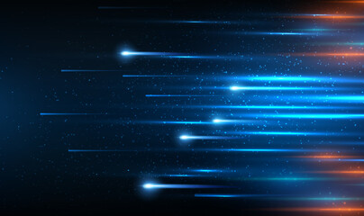 Wall Mural - high speed movement background. hi-tech. abstract technology background. futuristic technology style