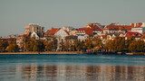 Fototapeta  - Panorama miasta Ełk