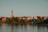 Fototapeta  - Panorama miasta Ełk