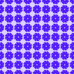 Wall Mural - purple seamless repeat pattern