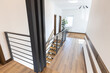 © 4Max - Modern metal stairway in scandinavian interior
