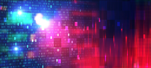 Digital futuristic vector background. Science technology backdrop