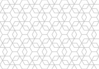  The geometric pattern with lines. Seamless vector background. White and gray texture. Graphic modern pattern. Simple lattice graphic design.
