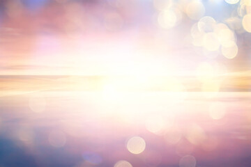 Wall Mural - sunrise sky watercolor gradient colors, beautiful abstract nature wallpaper