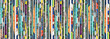 Vintage comic books stacked in a row background banner