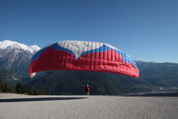 Wall Mural - French Alps.