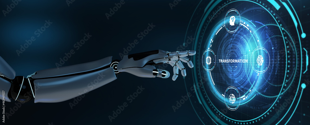 Business Transformation. Future and Innovation Internet and network ...