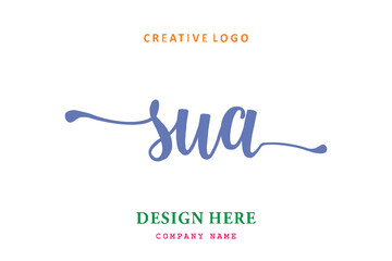 Canvas Print - SUA lettering logo is simple, easy to understand and authoritative