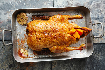 Sticker - Roasted whole duck with vegetables