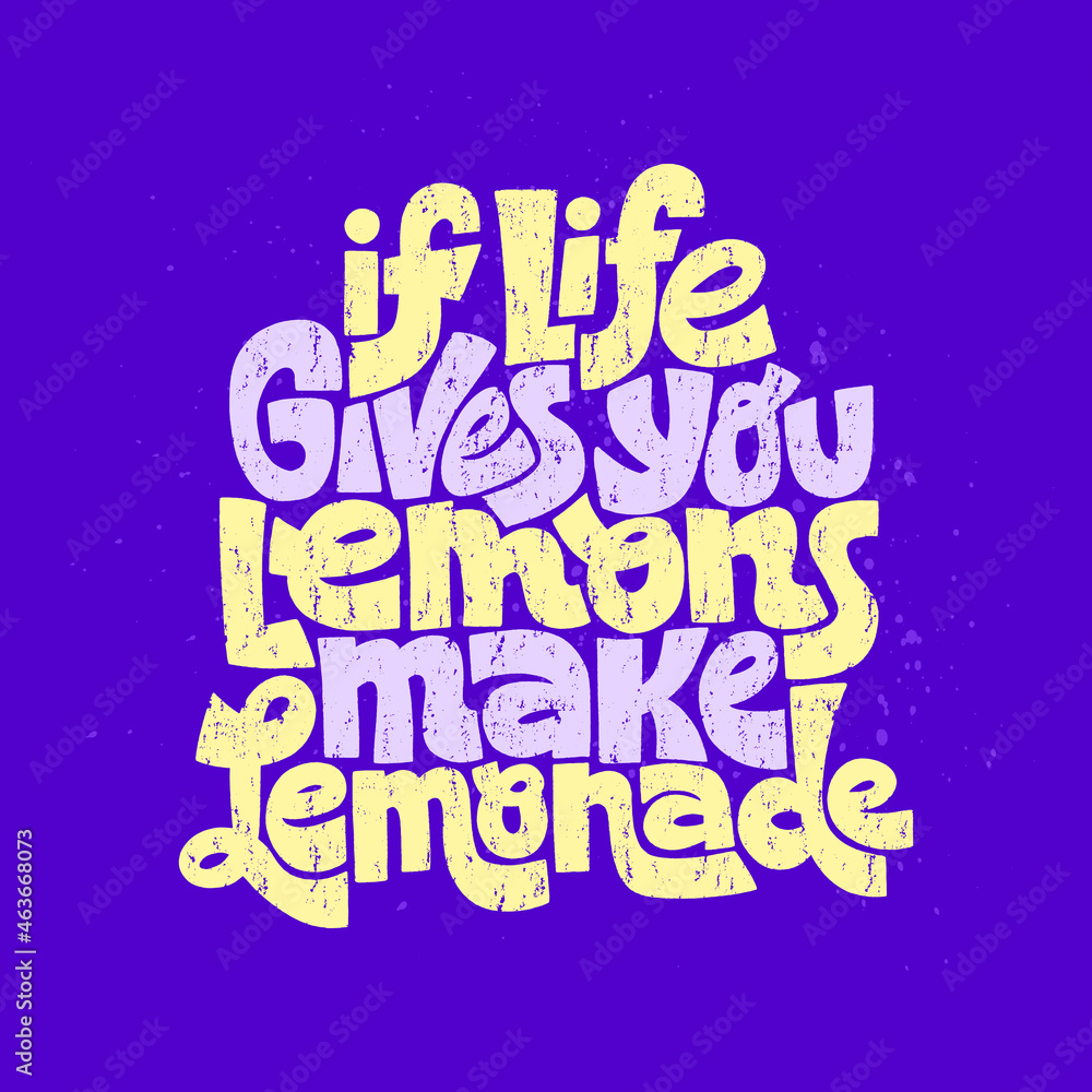 Hand-drawn lettering quote. Phrase for social media and mentoring ...