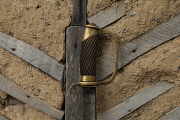 Poster - hilt of an antique saber