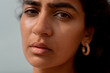 © Tessy Morelli/Stocksy - Close portrait of a beautiful Indian model