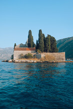 Island Of St. George In Boka Bay / Montenegro
