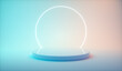 © YiChao Ma/Stocksy - 3d rendering podium platform