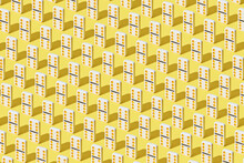 Seamless Pattern Of Dominoes