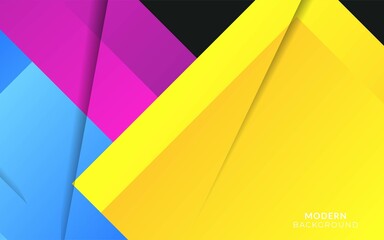 Wall Mural - abstract geometric shape background banner design.