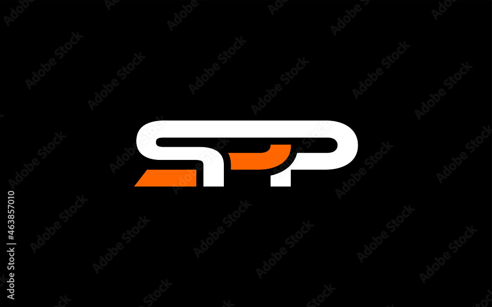 SPP Letter Initial Logo Design Template Vector Illustration Stock ...