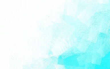 Wall Mural - light blue, green vector backdrop with wry lines.