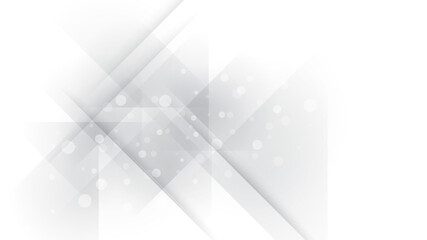 Wall Mural - grey white abstract background modern design copyspace for your text