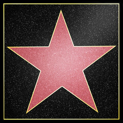 Hollywood Star Framed Boulevard 
