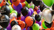 © RocknRoller Studios - Colourful Party Balloons with fun Halloween designs.