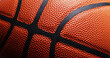 Close up of basketball skin