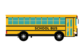 Sticker - school bus classic