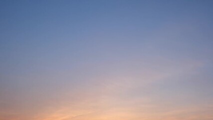 4K Sky Time lapse, Burning sky and shining, Red purple orange blue pink sunset. Romantic colorful sunset, Sun go down, orange clouds flow in sky. Time lapse of skyscrapers.
