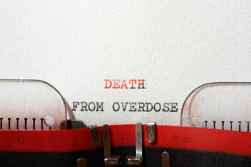Wall Mural - Death from overdose
