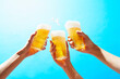 © amanaimages - ビールの乾杯