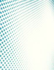 Aufkleber - Dotted background with halftone effect. Vertical pattern