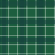 Green Plaid Seamless Pattern. Green Checked Surface Pattern. Christmas And Holiday Background. Vector.