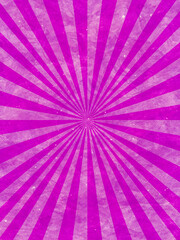 Wall Mural - Pink background in retro style. Star burst motif on kraft paper texture. Best for poster.	