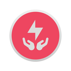 save energy - sticker