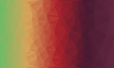 vibrant creative prismatic background with polygonal pattern