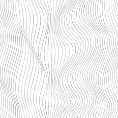Leinwandbilder - Trendy 3d cover background design line black curve