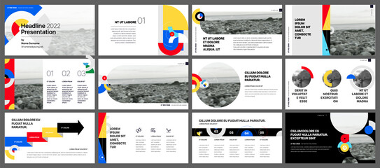 Canvas Print - vector presentation templates. infographic elements for use in presentation, flyer and leaflet, seo,