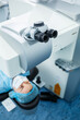 Professional medicine eye correction. Laser eye medical correction.