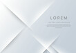 © Pramote - Abstract white and grey gradient diagonal background with copy spce for text.