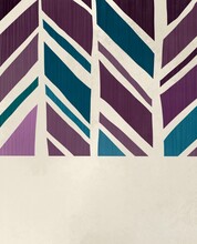 Background With Stripes. Abstract Leaf Texture. Abstract Purple Bamboo Sticker. Bamboo Poster.