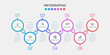 © Inactive - Timeline infographic design element and number 7 options