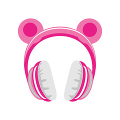 Sticker - headphones with ears